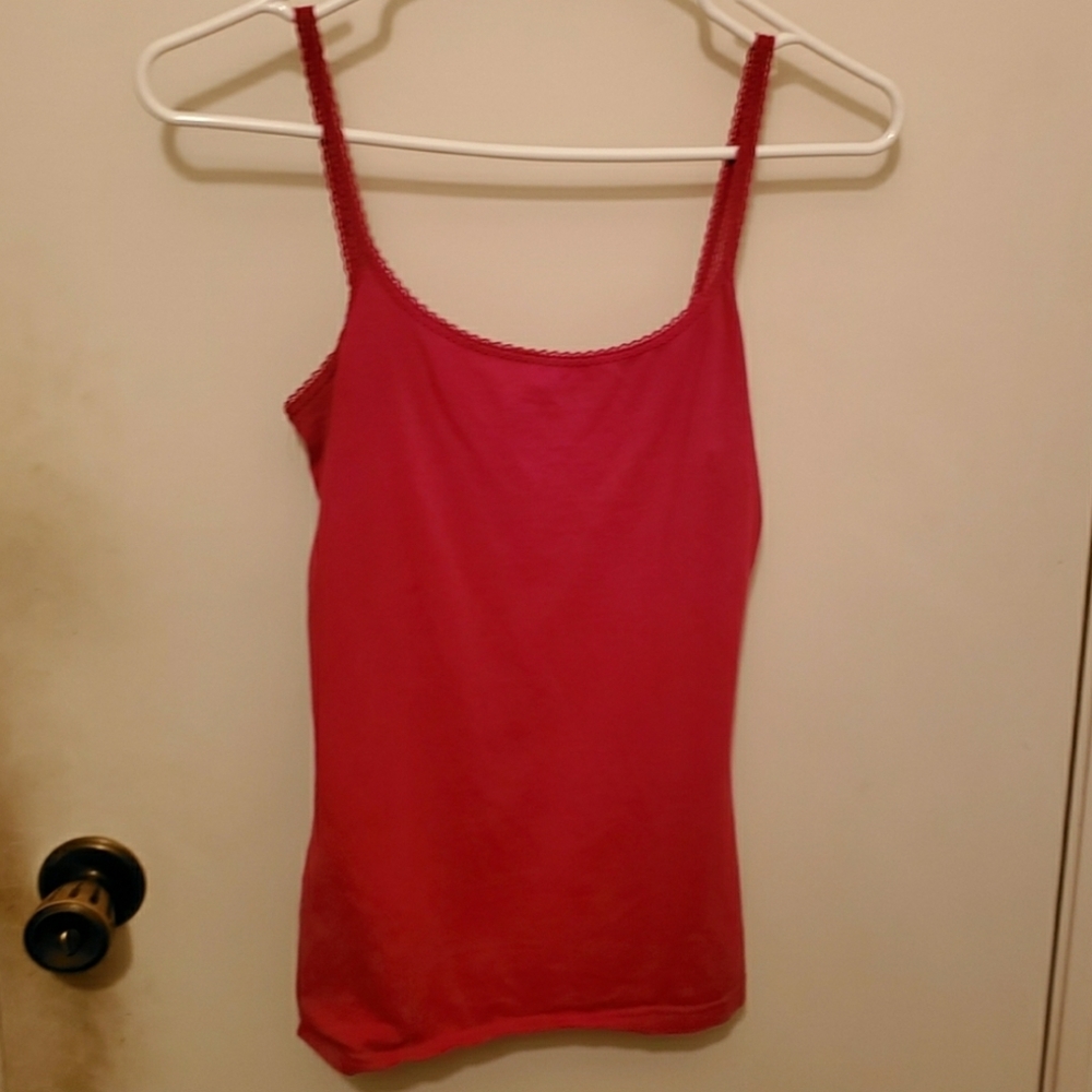 Red Cami Tank Top